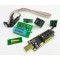 USB-програматор CH341A з набором перехідників для EEPROM і FLASH мікросхем 24, 25 серій
