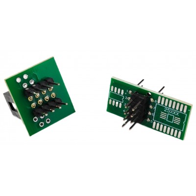 Перехідний затискач, кліпса для програматора USB  + 2 перехідника SOIC8 SOP8 