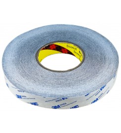 Двостороння чорна клейка стрічка 3M 9448A 25 мм 100м / DSU100M25MM