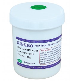 Флюс, гель-паста KINGBO RMA-218 для пайки BGA, SMD 100g   