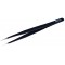 Пинцет антистатический Tweezers с прямыми острыми кончиками для ремонта / ESD-11B