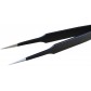 Антистатический немагнитный пинцет Tweezers с супертонкими прямыми острыми кончиками для ремонта / ESD-14B с быстрой доставкой