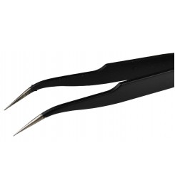 Антистатичний пінцет Tweezers ESD-15 з вигнутими гострими кінцями для ремонту телефонів та різної техніки