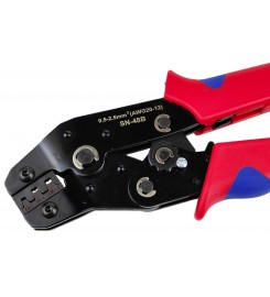 Кримпер SN-48B, клещи для обжима наконечников и клемм 0.5-2.5 мм² AWG 20–12 Кримпер SN-48B, клещи для обжима наконечников и клемм 0.5-2.5 мм² AWG 20–12