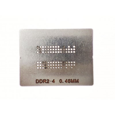 Трафарет BGA прямого нагрева DDR2-4, шар 0,45 мм Трафарет BGA прямого нагрева DDR2-4, шар 0,45 мм