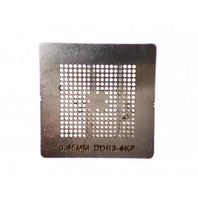 Трафарет BGA прямого нагрева DDR3-4KF, шар 0,45 мм Трафарет BGA прямого нагрева DDR3-4KF, шар 0,45 мм