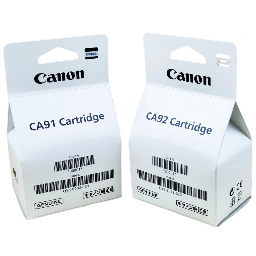 Комплект друкуючих голівок Canon QY6-8002 / QY6-8018  / G1400 / G2400 / G3400 / Black / Color з швидкою доставкою