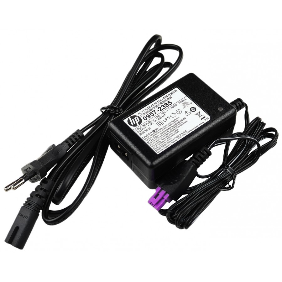 Блок питания + сетевой шнур HP Deskjet 1010 / 1012 / 1510 / 1512 / 1513 / 1514 / 1515 / 1516 / 0957-2385K с быстрой доставкой