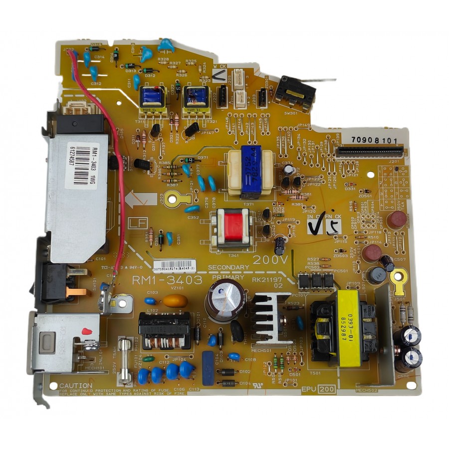 Плата питания / DC контроллера HP LJ 3050 / 3052 / 3055 / RM1-3403-000CN / RM1-3403 с быстрой доставкой