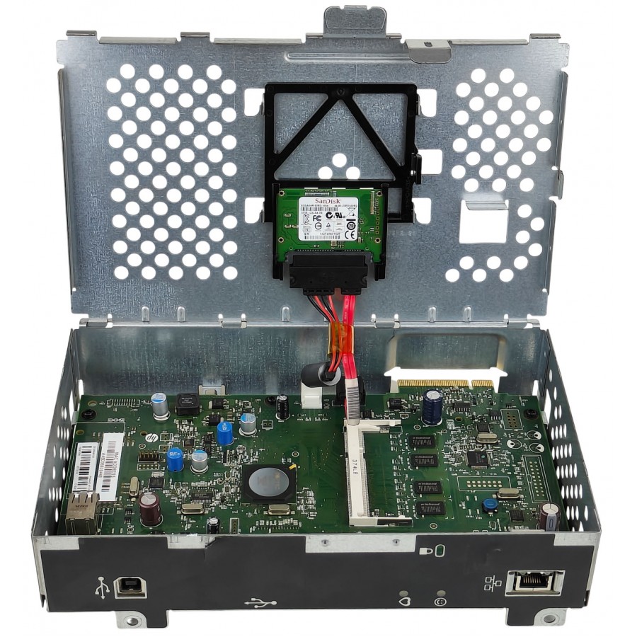 Плата форматирования в сборе с жестким диском SDSA4AH-004G для HP LJ 600 M601 / M602 / M603 / CF036-60101с быстрой доставкой