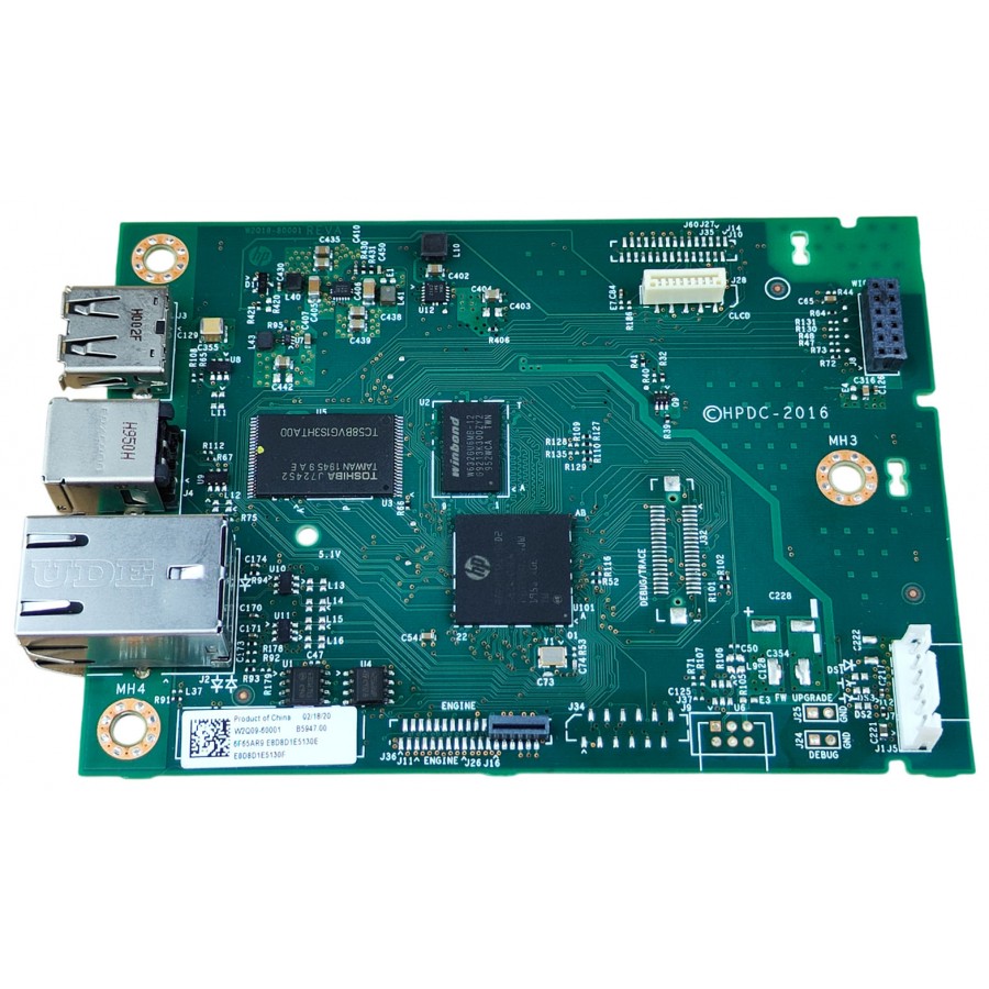 Главная плата форматирования, материнская плата, сетевая HP LJ Pro M404DN / W1A53-60001 с быстрой доставкой