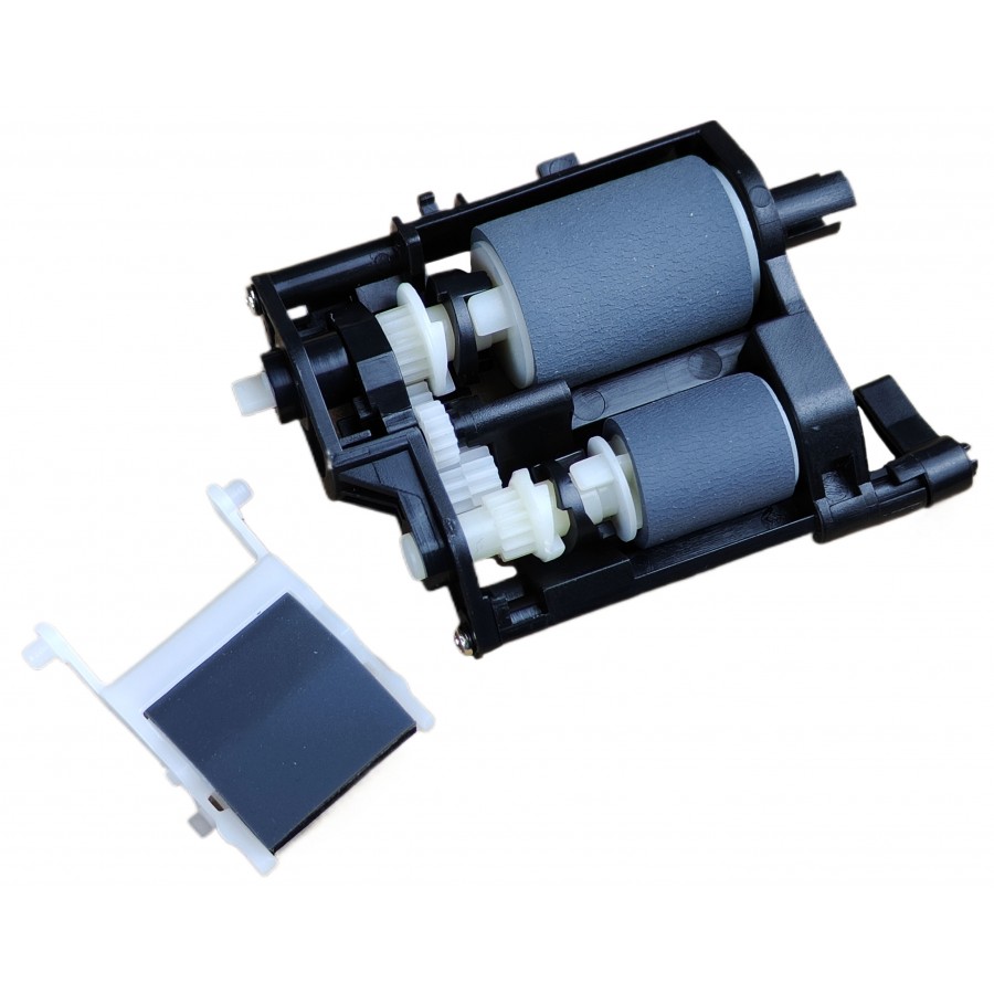 Ролик автоподатчика + Тормозная площадка ADF, комплект Epson L1455 / WF-7511 / WF-7521 / WF-7621 / 1577910K с быстрой доставкой