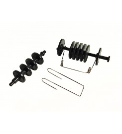 Ролики крышки фьюзера, КОМПЛЕКТ HP M1536 / Canon MF4410 / MF4430 / MF4450 / RC2-9482