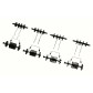 Ролики крышки фьюзера, КОМПЛЕКТ HP M1536 / Canon MF4410 / MF4430 / MF4450 / RC2-9482 с быстрой доставкой Ролики крышки фьюзера, КОМПЛЕКТ HP M1536 / Canon MF4410 / MF4430 / MF4450 / RC2-9482 с быстрой доставкой