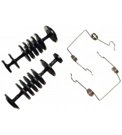Ролики крышки фьюзера, КОМПЛЕКТ HP LJ М125 / P1005 / P1006 / P1007 / P1008 / P1102 / RC3-0538