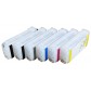 Перезаправляемые картриджи для плоттеров HP DesignJet T610 / T620 / T770 / T790 / T795 / T1100 / T1200 / T1120 / T1300 / T2300 с чипом, 6шт. по 130мл с быстрой доставкой