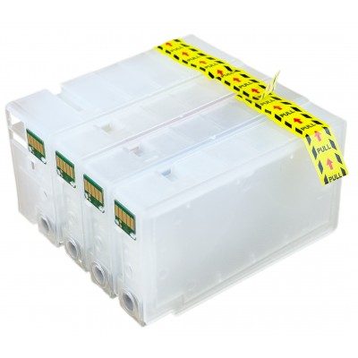 Перезаправляемые картриджи, ПЗК Printero с чипами 4 шт. для Canon MAXIFY MB2040 / MB2140 / MB2340 / MB2740 / RC-1U00 Перезаправляемые картриджи, ПЗК Printero с чипами 4 шт. для Canon MAXIFY MB2040 / MB2140 / MB2340 / MB2740 / RC-1U00