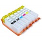 Перезаправляемые картриджи, ПЗК Printero с чипами 6 шт. для Canon PIXMA TS8750 / TS8751 / RC-530/6C с быстрой доставкой
