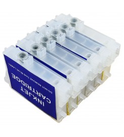 Перезаправляемые картриджи, ПЗК Printero без чипов для EPSON STYLUS PHOTO R200 / R220 / R320 / RX500 / RX600 / RE-T0481L