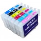 Перезаправляемые картриджи, ПЗК Printero без чипов 6шт. для Epson Stylus Photo R270 / R290 / R295 / R390 / TX650 / RE-T0821L с быстрой доставкой Перезаправляемые картриджи, ПЗК Printero без чипов 6шт. для Epson Stylus Photo R270 / R290 / R295 / R390 / TX650 / RE-T0821L с быстрой доставкой