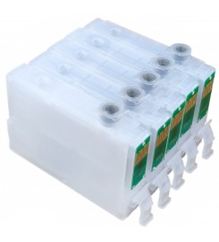 Перезаправляемые картриджи, ПЗК Printero с чипами 5 шт. для Epson Stylus Office BX310FN / BX320FW / RE-T12915C