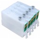Перезаправляемые картриджи, ПЗК Printero с чипами 5 шт. для Epson Stylus Office BX310FN / BX320FW / RE-T12915C с быстрой доставкой