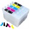 Перезаправні картриджі, ПЗК Printero з чіпами 5 шт. для Epson Stylus Office BX310FN / BX320FW / RE-T12915C