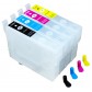 Перезаправляемые картриджи, ПЗК Printero с чипами 4 шт. для Epson Expression Home XP245 / XP342 / XP345 / XP442 / XP445 /RE-T29914C с быстрой доставкой
