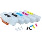 Перезаправляемые картриджи, ПЗК Printero с чипами 5 шт. для Epson XP530 / XP540 / XP630 / XP635 / XP640 / RE-T33515C с быстрой доставкой