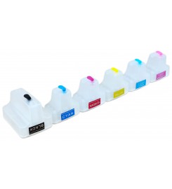 Перезаправляемые картриджи, ПЗК HP 177 Printero с чипами 6 шт. для HP PhotoSmart 3110 / 3213 / 3310 / 3313 / RH-177/6C