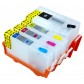Перезаправляемые картриджи, ПЗК Printero с чипами 4 шт. для HP OfficeJet 6000 / 6500 / 7000 / 7500 / RH-920XL с быстрой доставкой