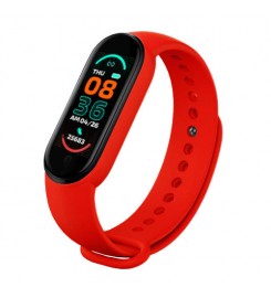 Фитнес-Браслет / Смарт Часы SMART BAND М6 Orange ( Оранжевый-Желтый )
