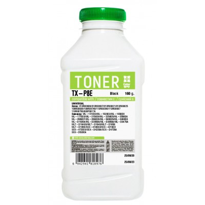 Тонер ColorWay для Xerox P8E бутль 160г Black / TX-P8E Тонер ColorWay для Xerox P8E бутль 160г Black / TX-P8E