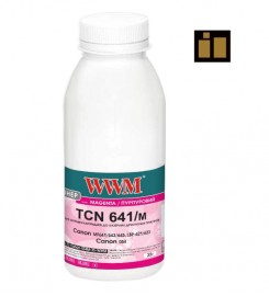 Тонер+чип WWM для Canon MF641 / MF643 / MF645 / LBP621 / LBP623 бутль 35г Magenta TC-Canon-054M-35-WWM