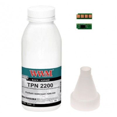 Тонер+авточип с лейкой WWM для Pantum M6500 / M6607 / P2200 / 2500 бутль 90г Black TC-PC-211RB-WWM Тонер+авточип с лейкой WWM для Pantum M6500 / M6607 / P2200 / 2500 бутль 90г Black TC-PC-211RB-WWM