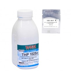 Тонер+чип WWM для HP CLJ CP1025 бутль 35г Cyan TC1025C
