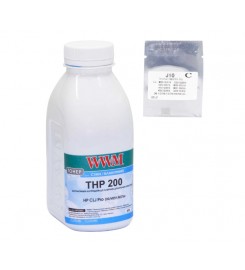 Тонер+чип WWM для HP CLJ Pro 200 / M251 / M276n бутль 60г Cyan TC200C
