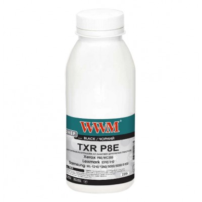 Тонер WWM для Xerox P8e / Optra E310 бутль 220г Black TB55 Тонер WWM для Xerox P8e / Optra E310 бутль 220г Black TB55