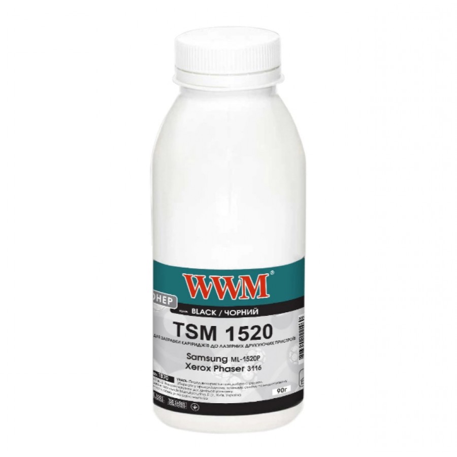 Тонер WWM для Xerox Phaser 3116  бутль 90г Black TB70 с быстрой доставкой