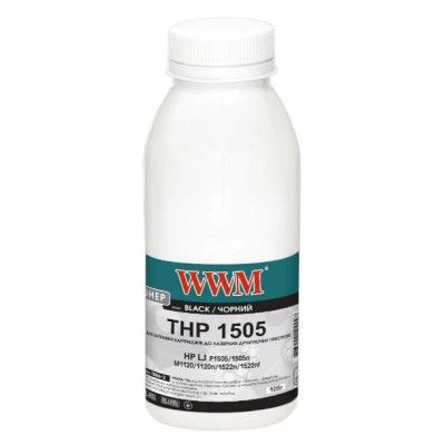 Тонер WWM для HP P1005 / 1505 / M1120 / 1522 бутль 105г Black TB86-2 Тонер WWM для HP P1005 / 1505 / M1120 / 1522 бутль 105г Black TB86-2