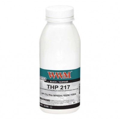 Тонер WWM для HP LJ Pro M102A / 102W / 130A бутль 55г Black WWM-CF217-55 Тонер WWM для HP LJ Pro M102A / 102W / 130A бутль 55г Black WWM-CF217-55