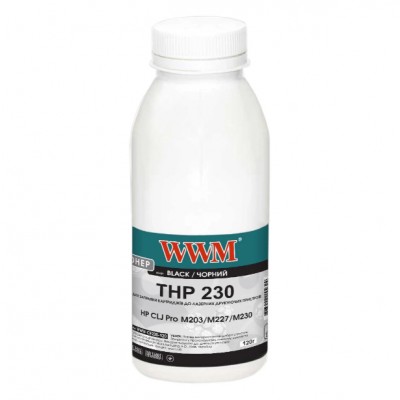 Тонер WWM для HP LJ Pro M203 / M227 / M230 бутль 120г Black WWM-CF230-120 Тонер WWM для HP LJ Pro M203 / M227 / M230 бутль 120г Black WWM-CF230-120