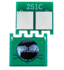 Чип картриджа Printero HP Color LaserJet CP3520 / CP3525 / CM3530 Canon LBP7700C / LBP7750CDN Cyan 7K / PECE251A-504AC