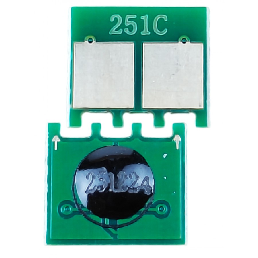 Чип картриджа Printero HP Color LaserJet CP3520 / CP3525 / CM3530 Canon LBP7700C / LBP7750CDN Cyan 7K / PECE251A-504AC с быстрой доставкой