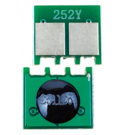 Чип картриджа Printero HP Color LaserJet CP3520 / CP3525 / CM3530 Canon LBP7700C / LBP7750CDN Yellow 7K / PECE252A-504AY