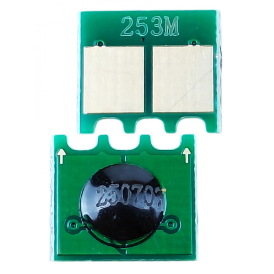 Чип картриджа Printero HP Color LaserJet CP3520 / CP3525 / CM3530 Canon LBP7700C / LBP7750CDN Magenta 7K / PECE253A-504AM с быстрой доставкой