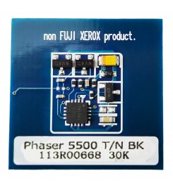 Чип Printero для картриджа Xerox Phaser 5500 / Black 30K / PEXer5500T30K