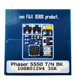 Чип Printero для картриджа Xerox Phaser 5550 / Black 35K / PEXer5550T35K