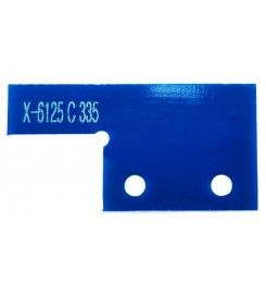 Чип Printero для картриджа Xerox Phaser 6125 Cyan 1K / PEXer6125-C