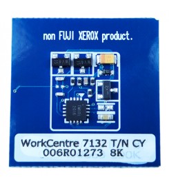 Чип Printero для картриджа Xerox WorkCentre 7132 / 7232 / 7242 Cyan 8K / PEXer7132T-C
